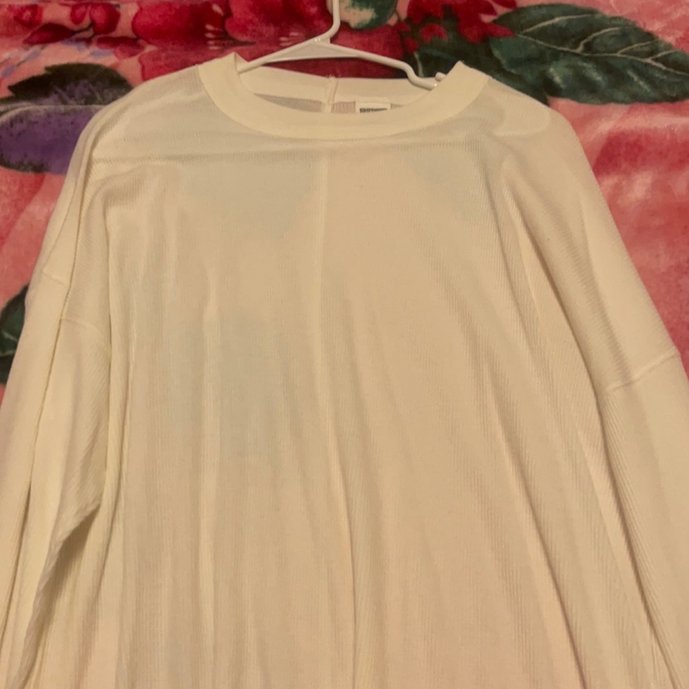 Long oversize PINK top